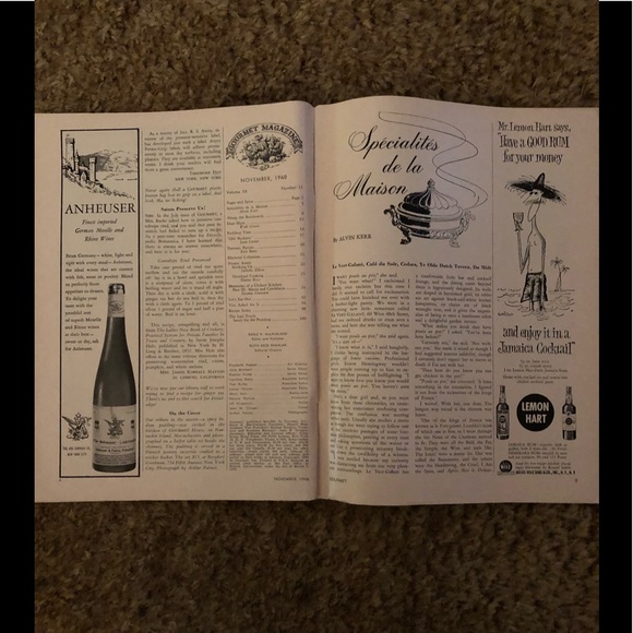 VTG Magazine Gourmet “The Magazine of Good Living” - Picture 5 of 6